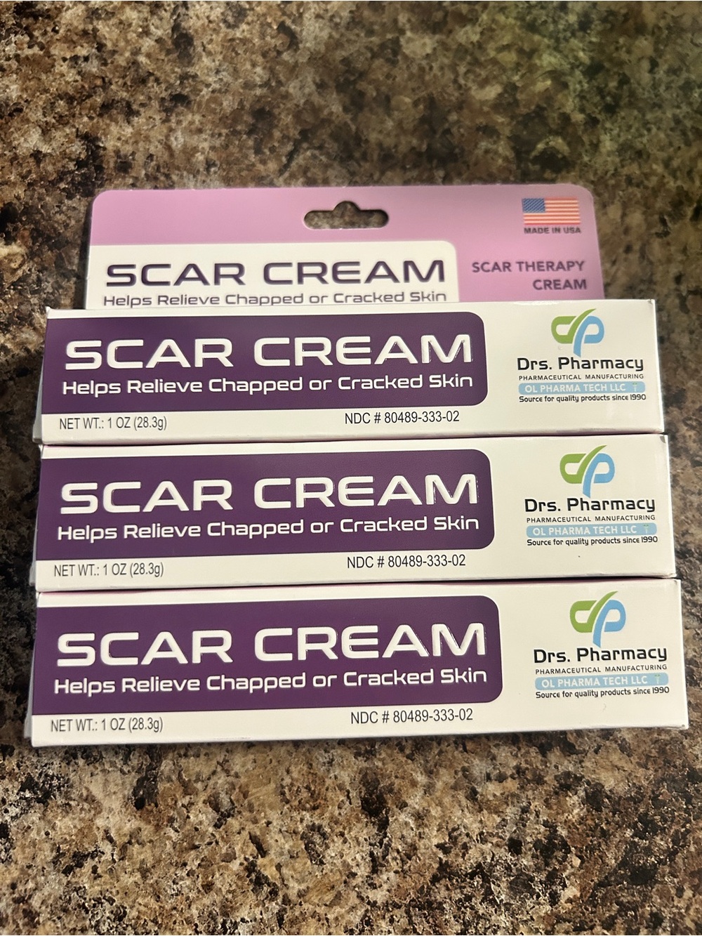 Scar Cream for Chapped or Cracked